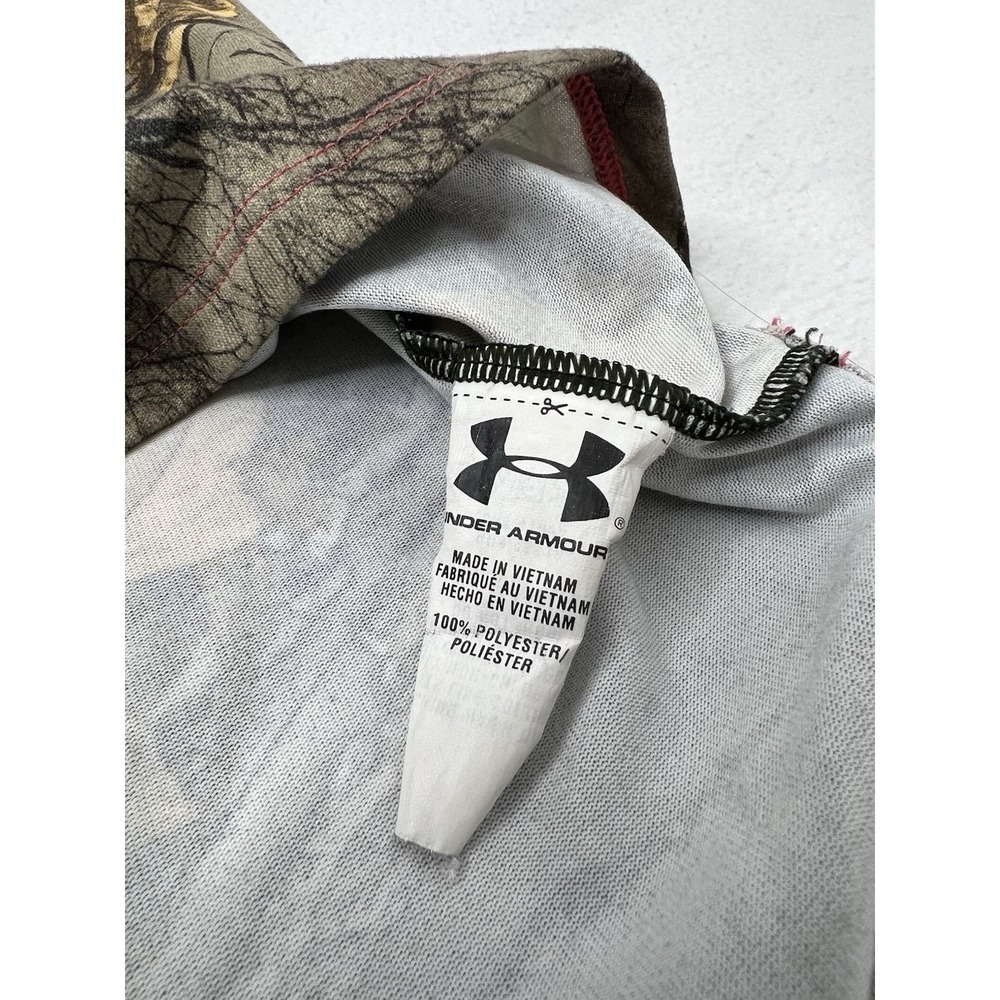 Under Armour Heatgear Fitted x Realtree Xtra Camo Raglan Shirt Womens 2XL Tee - Picture 5 of 7